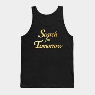 Search for Tomorrow TV Show Logo Tank Top